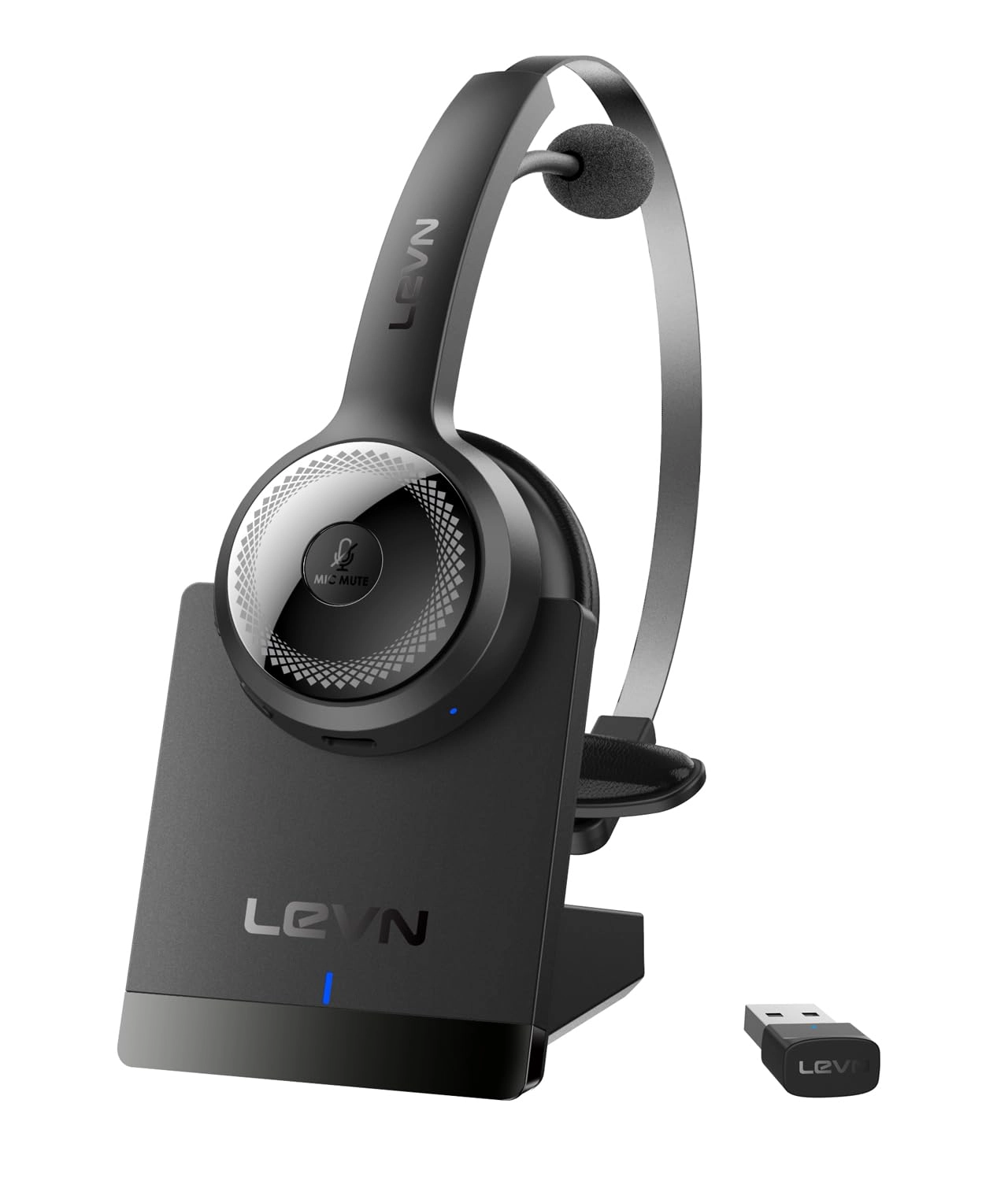 LEVN Bluetooth 5.0 Headset Wireless Headset