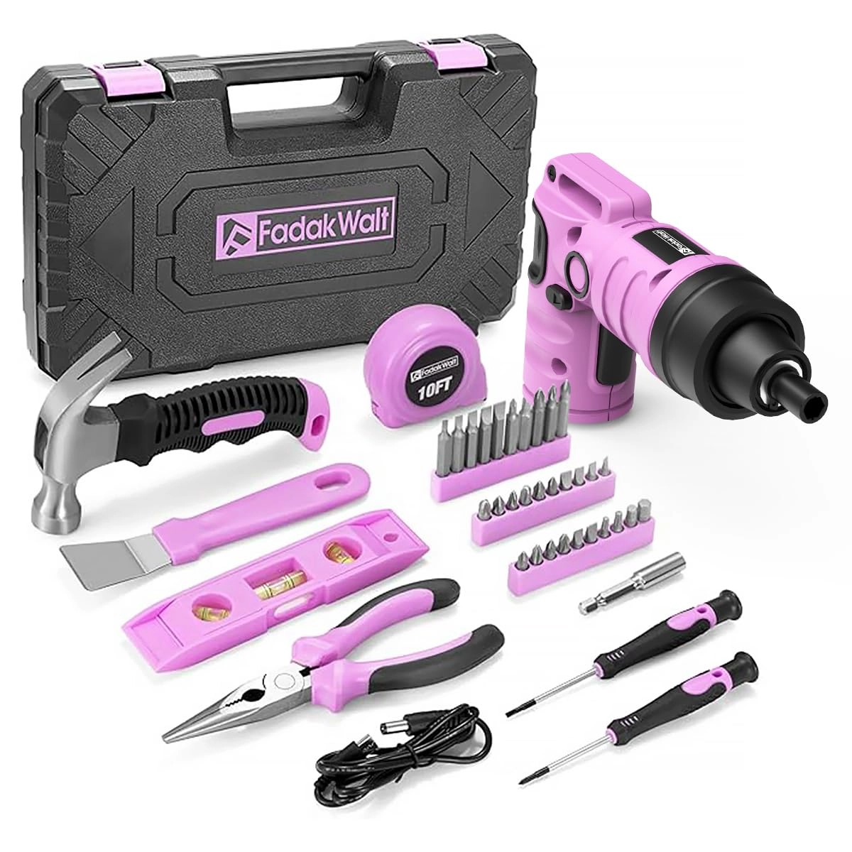 FADAKWALT Electric Screwdriver - 3.6 V 40 Accessories Kit