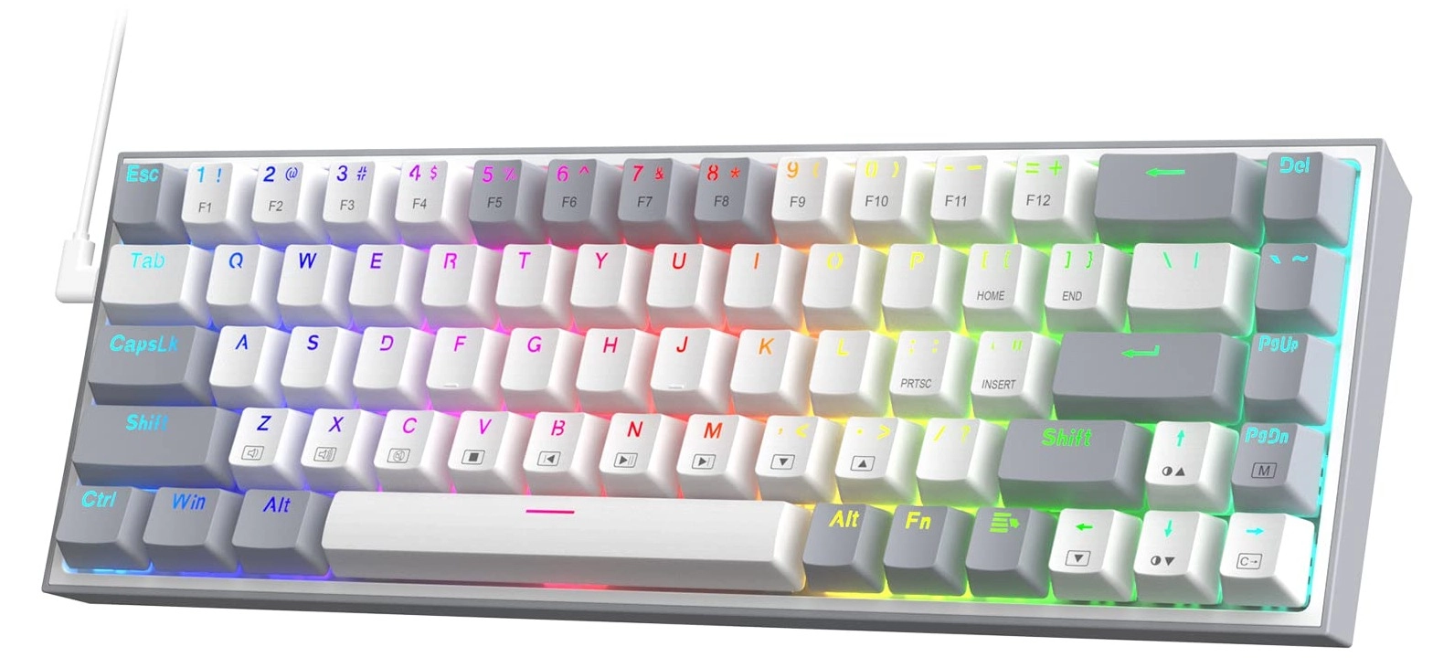 REDRAGON K631 PRO - Compact Wired/Wireless