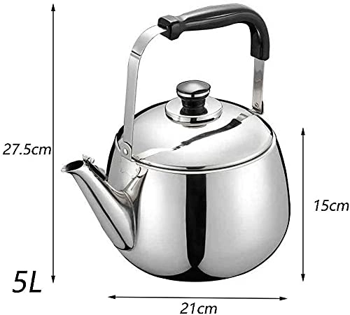 Stovetop Induction Whistling Kettle - 5L