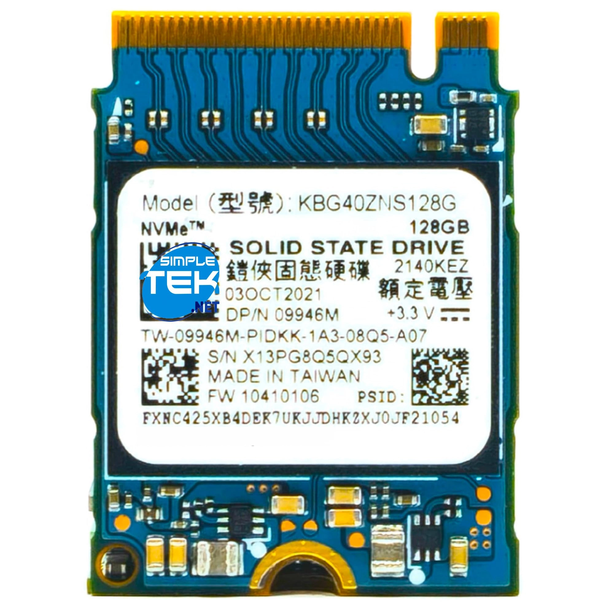 (Refurbished) M.2 2230 - 128GB
