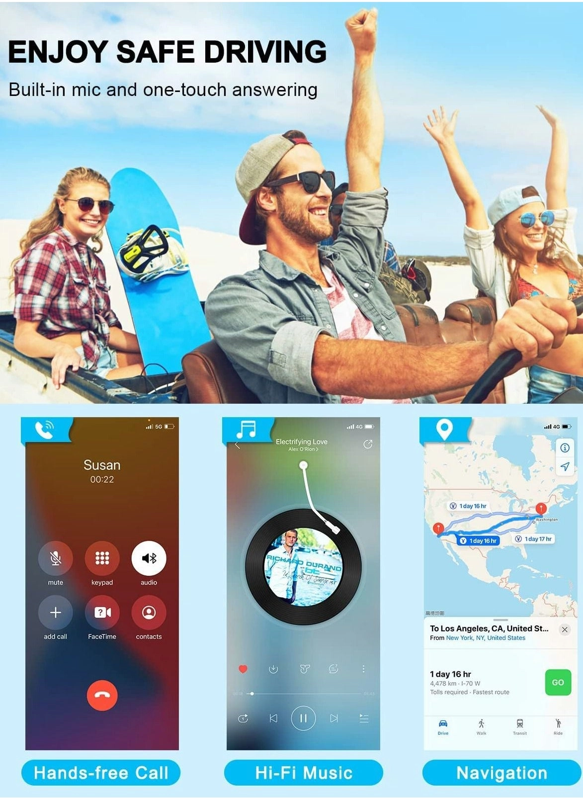 Bluetooth Aux Adapter 5.0