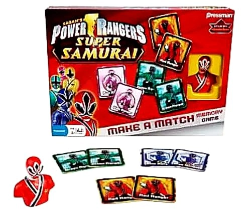Power Rangers Samurai Make a Match Memory Game - 3 - 6 Years
