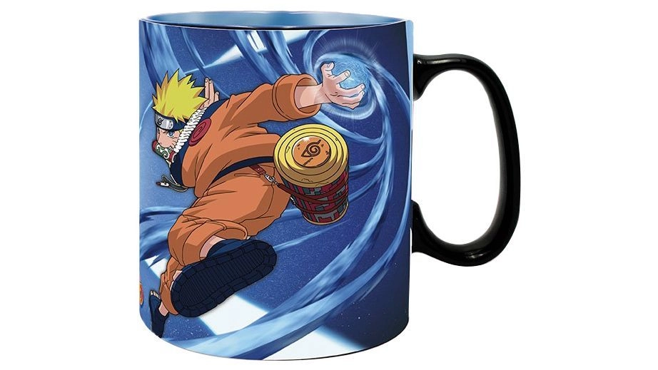 Naruto Shippuden Clone Jutsu Mug - Heat Changing - 460 ml