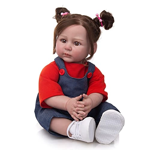 Reborn Baby Doll - 55cm 22" Vinyl Cotton Body