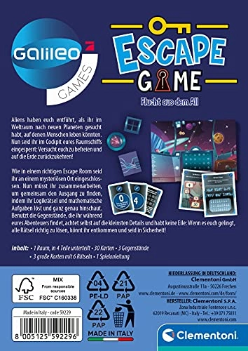 Galileo Escape Game - Escape from Space