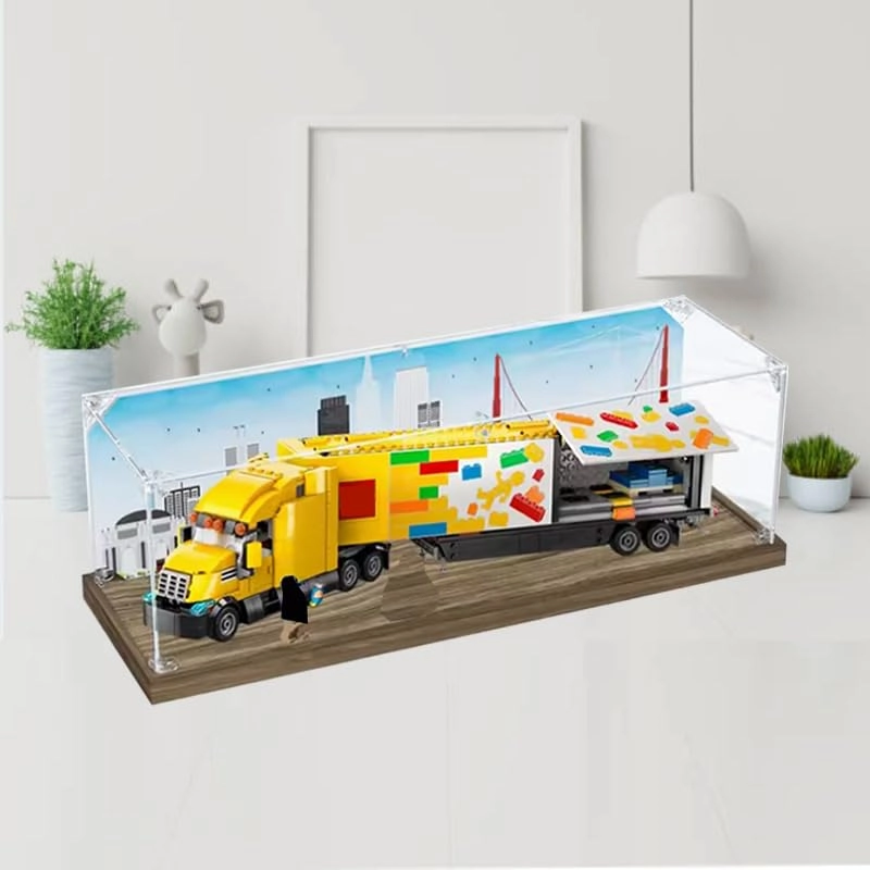 Acrylic Display Case for Lego City 60440 - 50x15x15cm