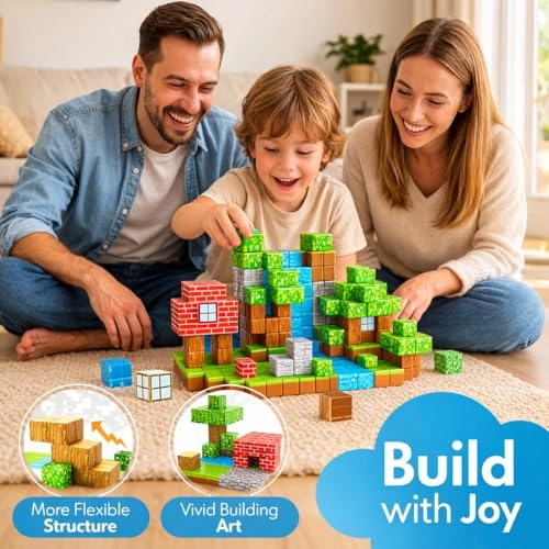 Magnetic Blocks - 100 pcs