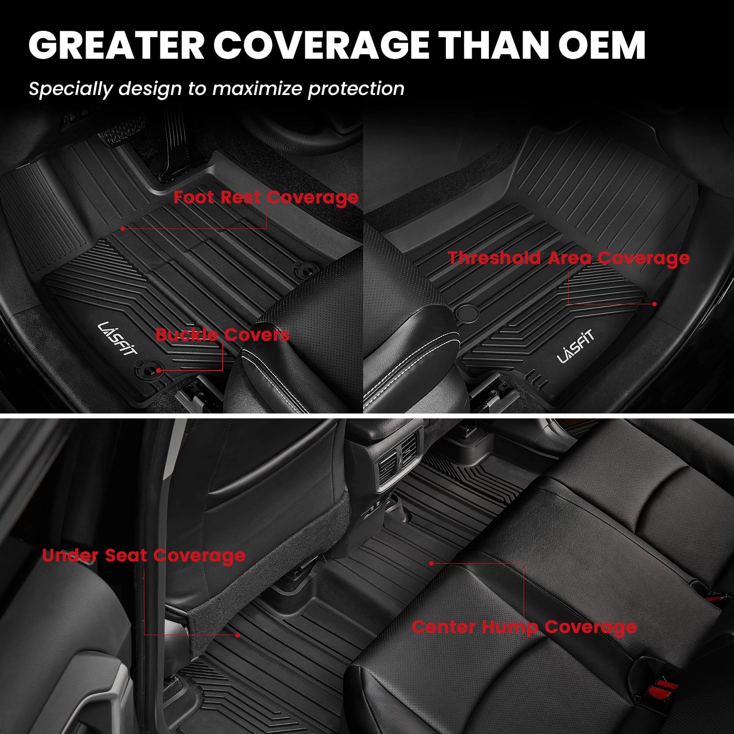 Floor Mats - Toyota RAV4 2019-2025 Full Set
