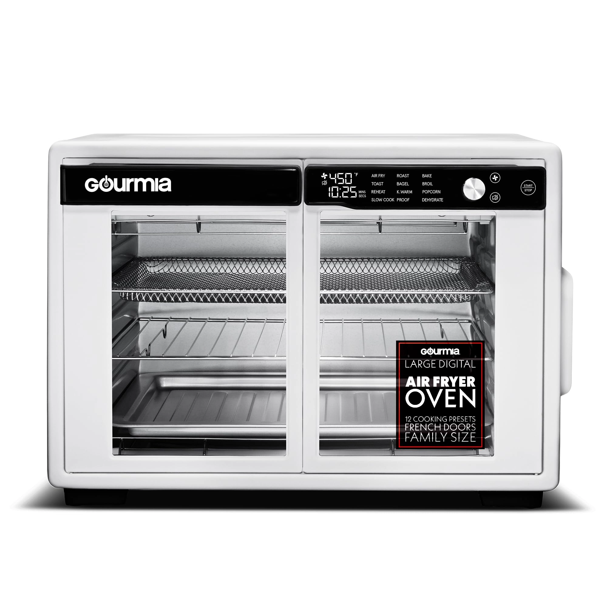 Gourmia French Door Digital Air Fryer Oven XL GTF3588W