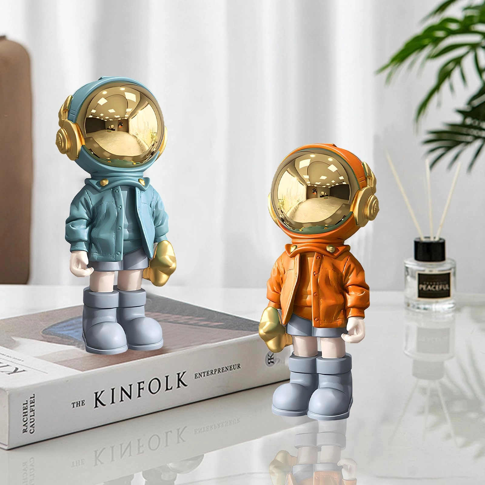 Small Astronaut Statues - Resin