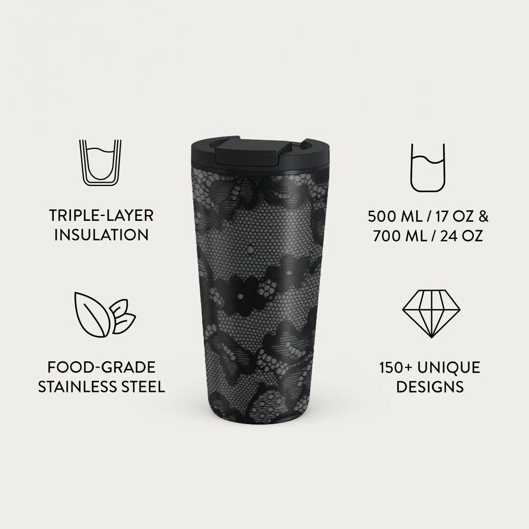 Stainless Steel Celestial Travel Mug - 700ml