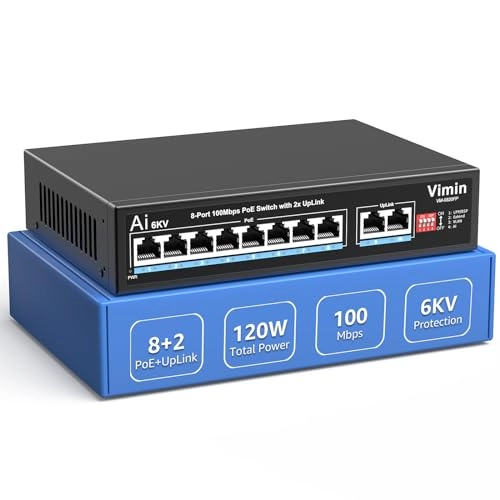 [NEW]10 Port | 8xPoE+120W | 2xUPLink 10-ports