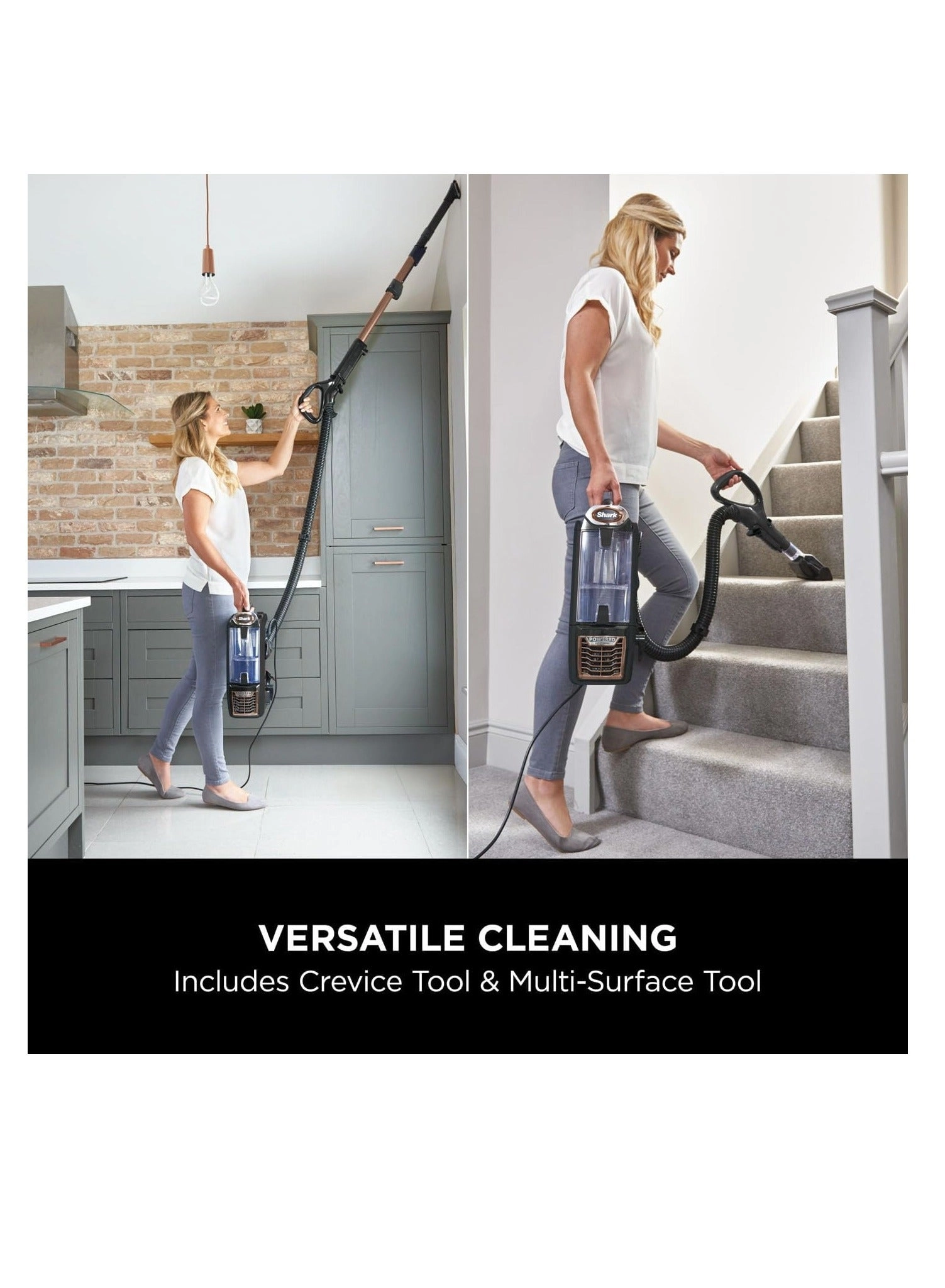 Corded Vacuum Cleaner With Anti Hair Wrap Technology & Duoclean (26483508-NZ801MET)