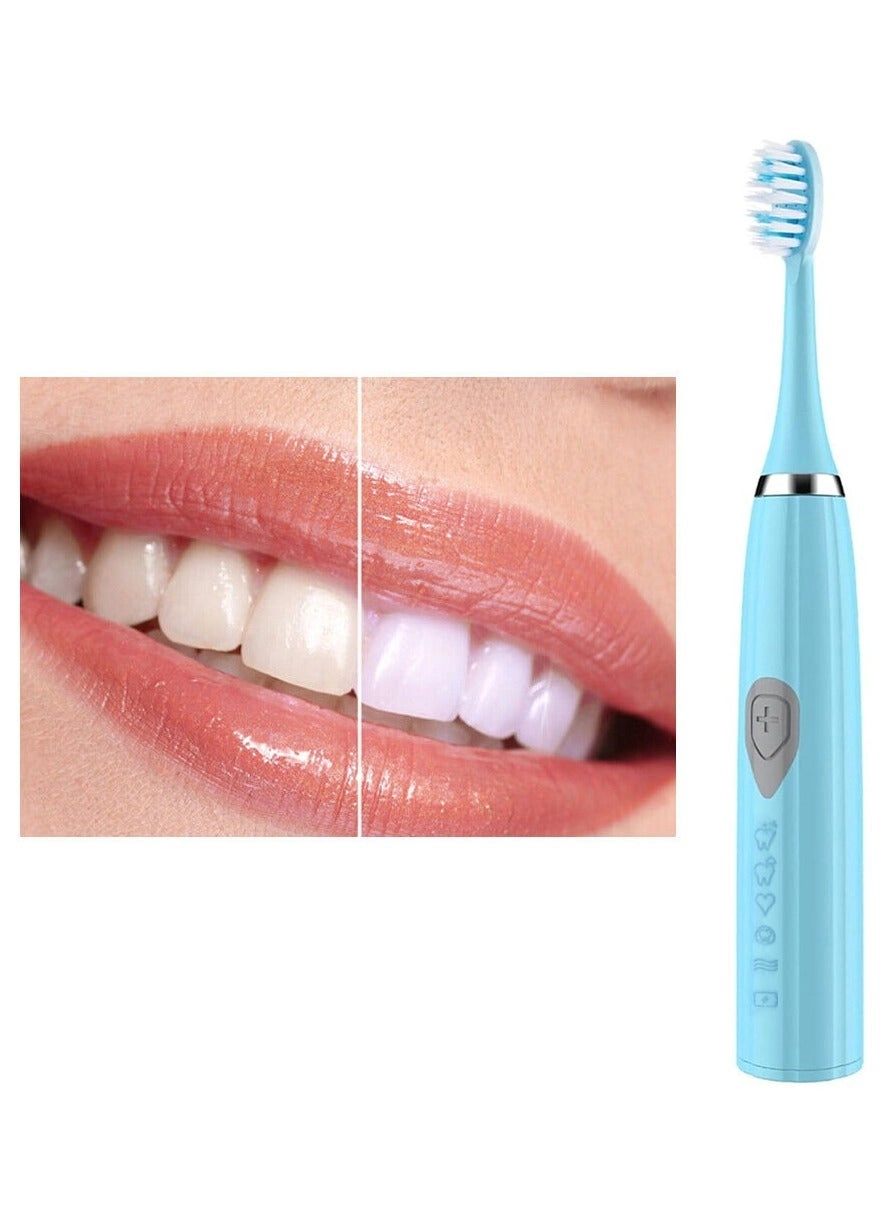 Electric Toothbrush - 3 Brushheads Blue