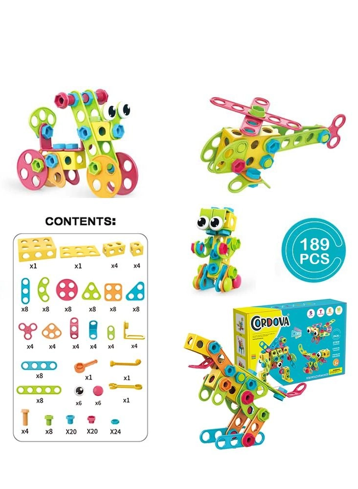 Geometry Building Block - 189 pcs