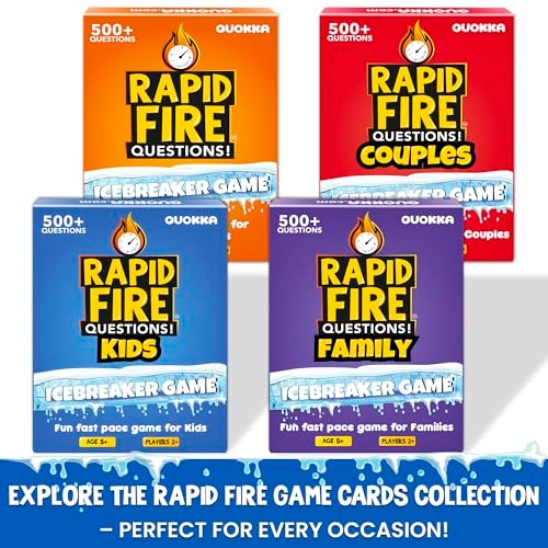 Kids Conversation Cards Game - English 5 years and up