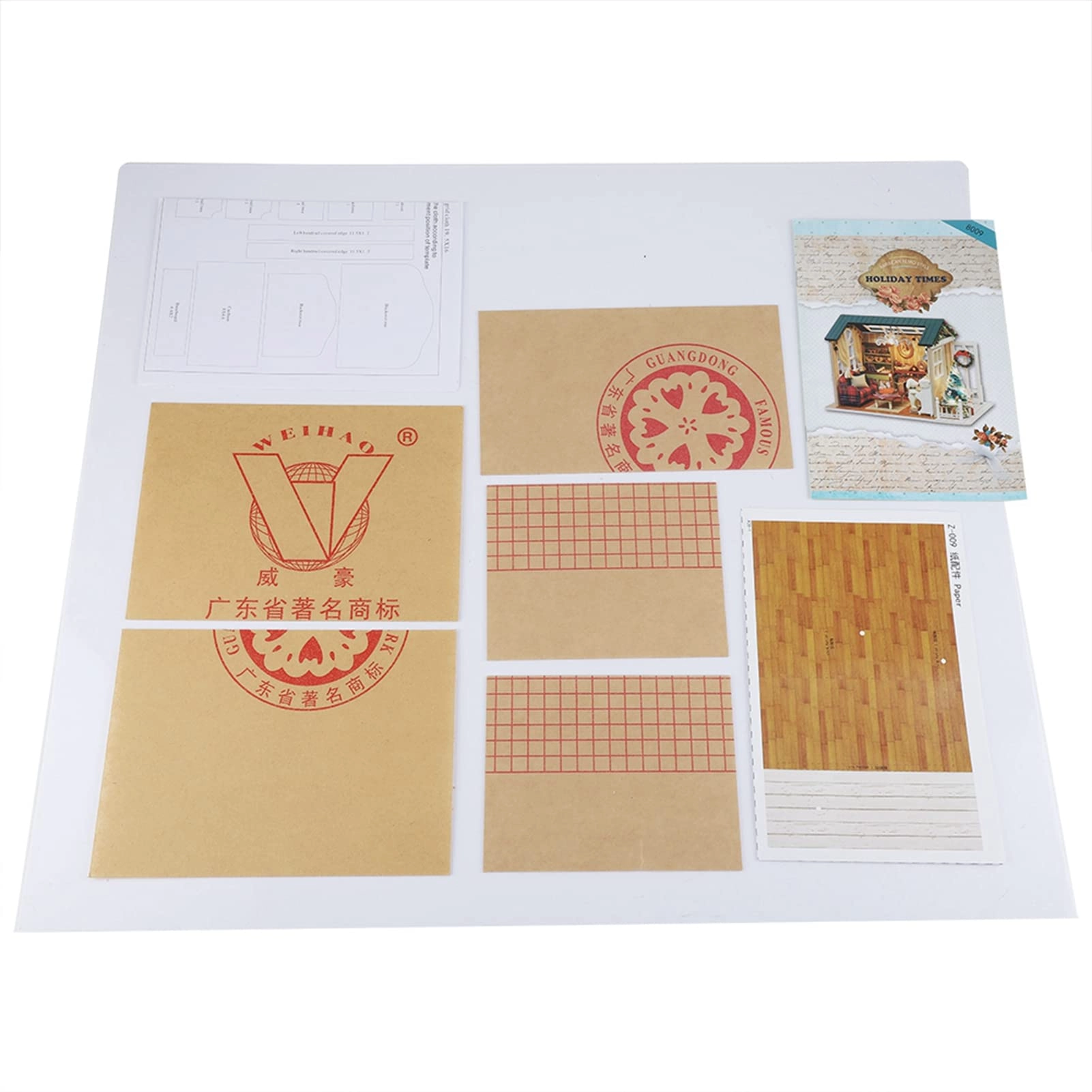 Miniature Wooden House - LED Light DIY