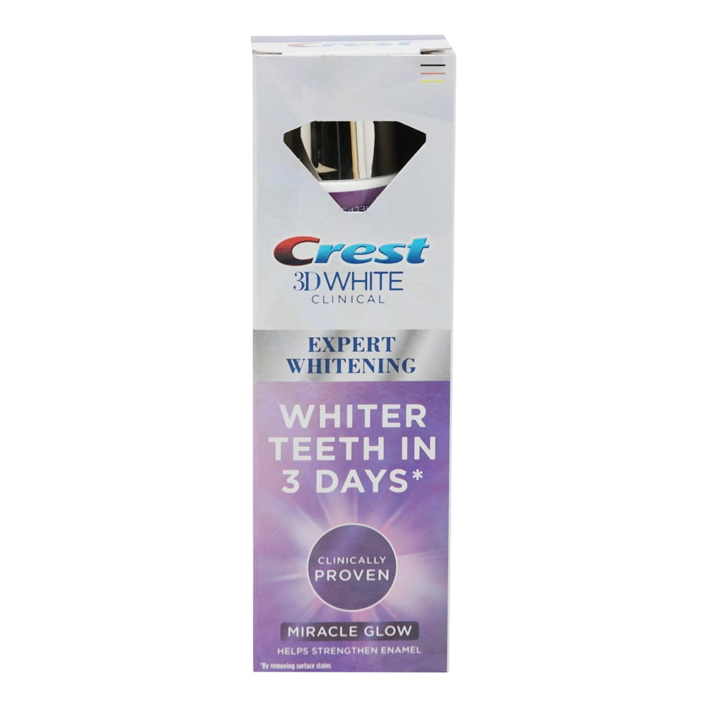 3D White Clinical Miracle Glow Toothpaste 75ml