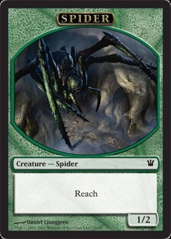 Wizards of the Coast Spider Token - Individual Card