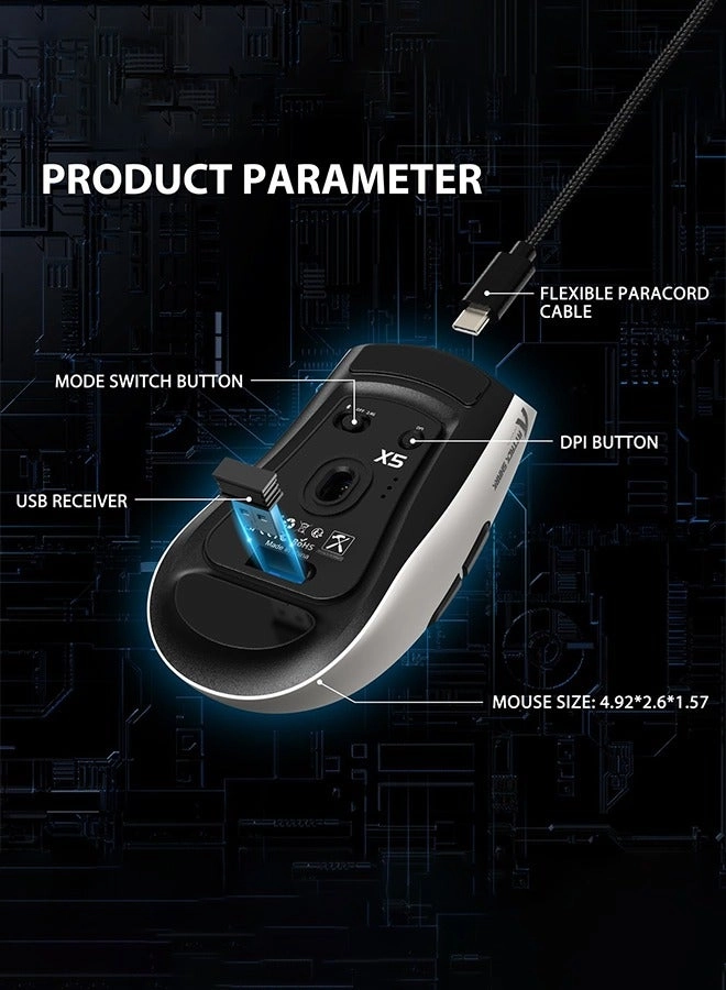 X5RGB Gaming Mouse - Wireless