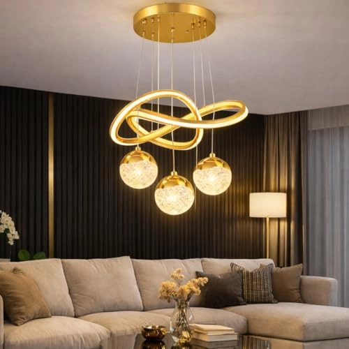 Infinity Ring Chandelier - Dimmable