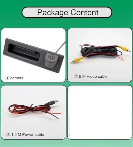 Rear View Camera - Night vision Wire AHD 720P