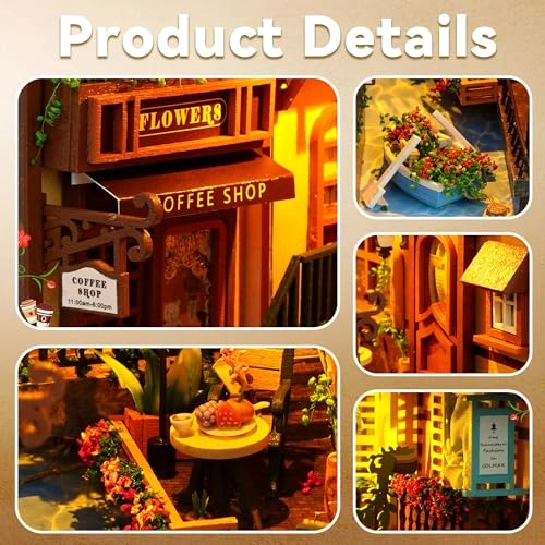 Book Nook Miniature Kit - Leisure Years