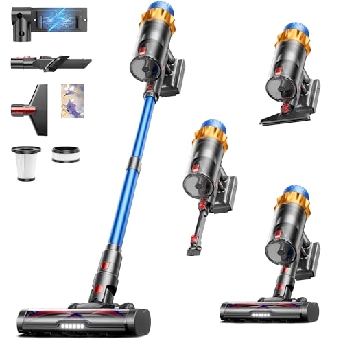 Kermoky Cordless Vacuum Cleaner - 70Mins