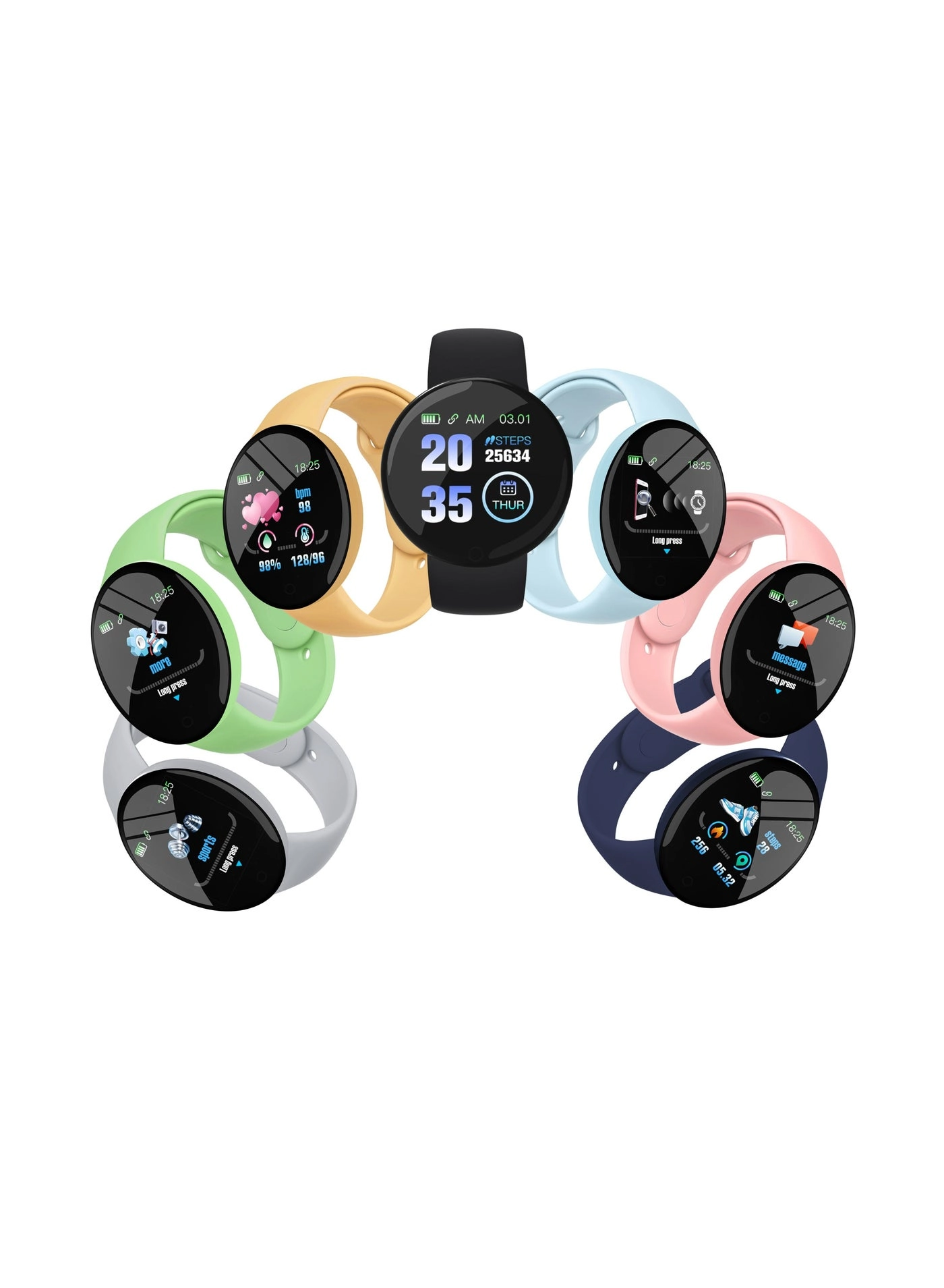 Smart Watch - Blood Pressure Heart Rate