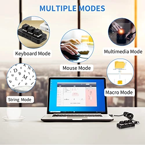 Mini 3 Key Keypad - Wired/Wireless