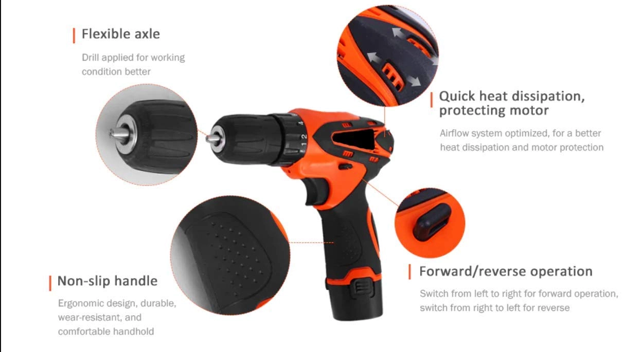 HID Cordless Drill - 21V 20Ah Kit