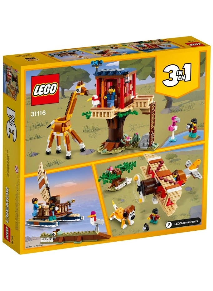 Creator 3in1 Safari Wildlife Tree House (31116)