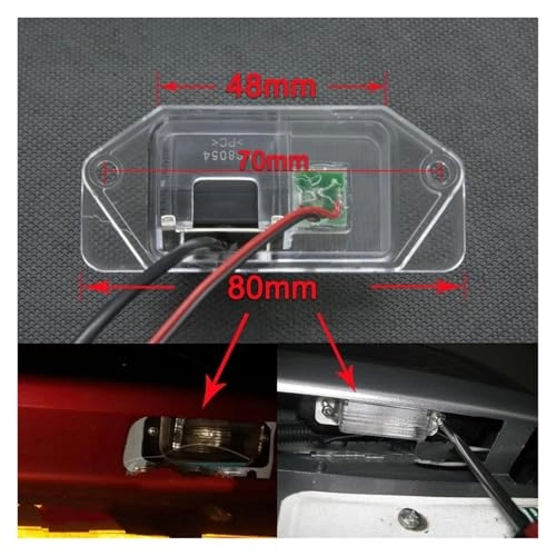 Rear View Camera - Night vision Wireless 1280 x 720 pixels