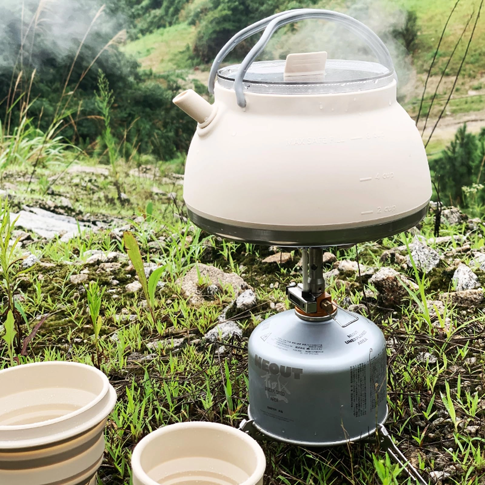 Collapsible Camping Kettle - 1.5L