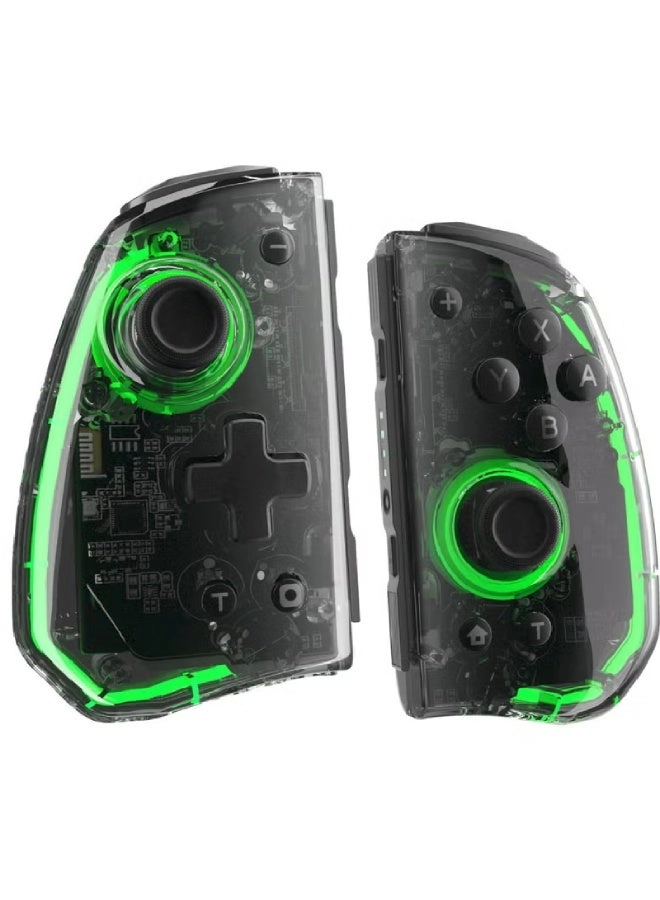 IINE Flinchez Pro Controller - Transparent Nintendo Switch and Switch OLED