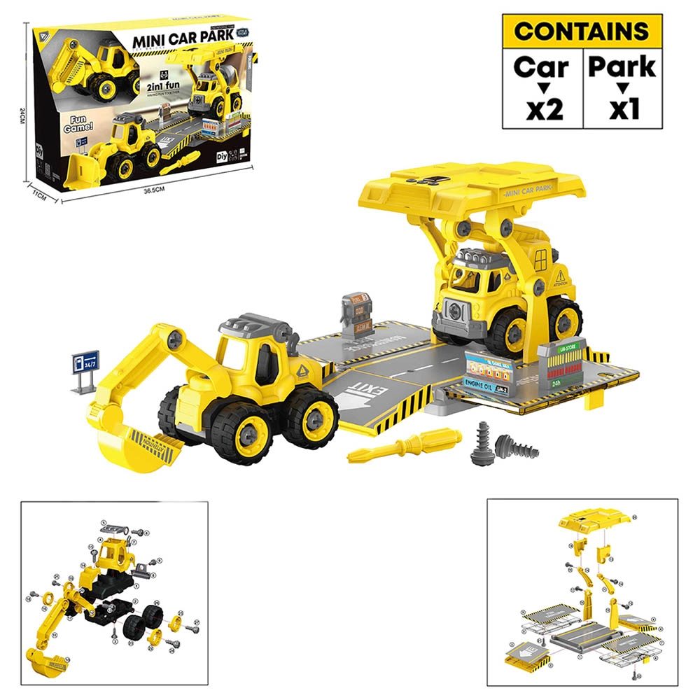 Mini Car with Parking - 76pcs