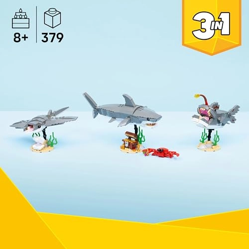 Fierce Shark with a Treasure Chest - 3in1 8+