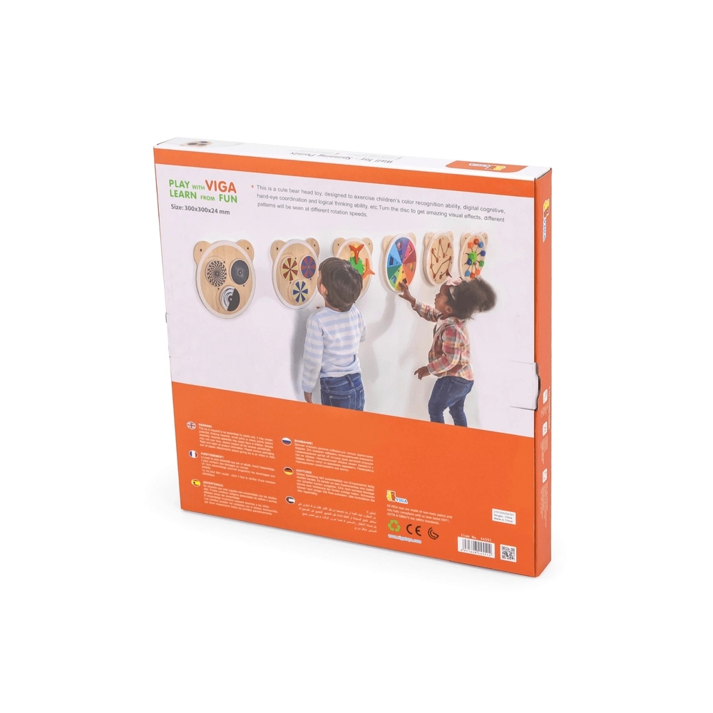 Spinning Points Bear Head - 18m+