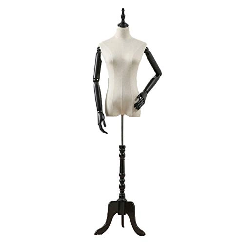 Mannequin Female Clothing Torso - solid wood