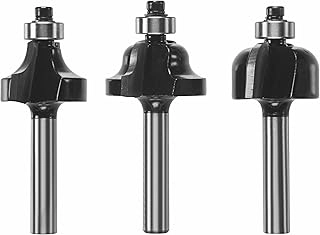 Skil 91003 Decorative Edge Router Bit Set - 3 Piece