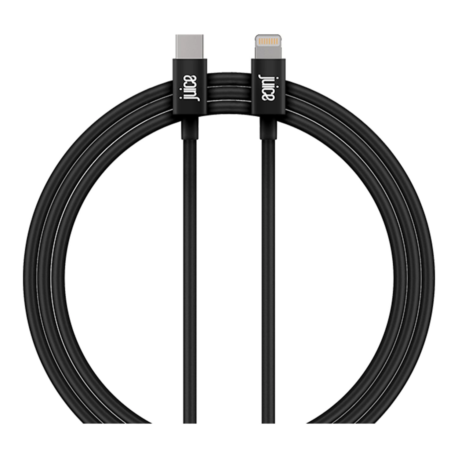 Misc-Acc Juice Round Type C Cable Lightning to Type-C 2m