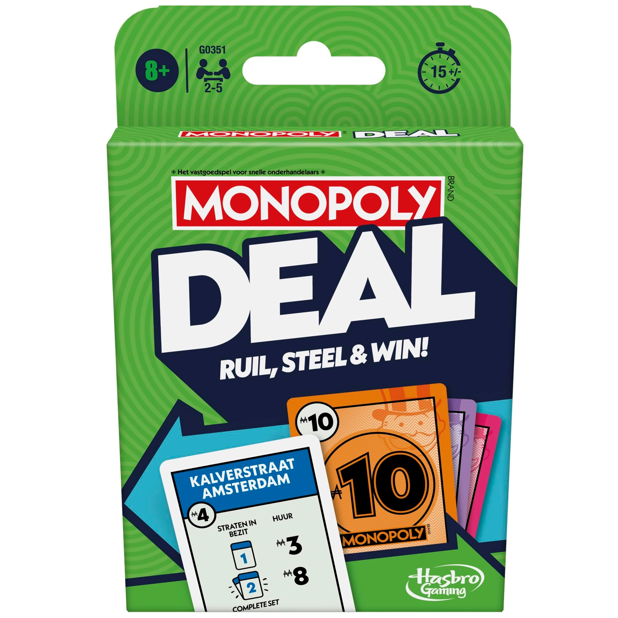 Hasbro Monopoly Deal - Card Game (Dutch)