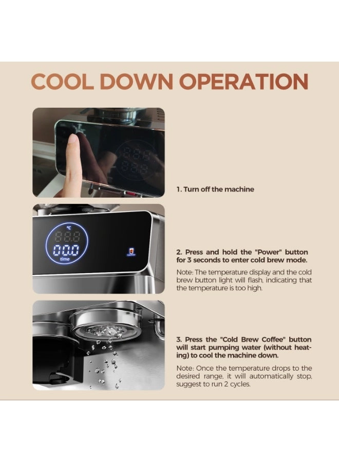 MK-903 - Grinder Milk Frother Cold Extraction