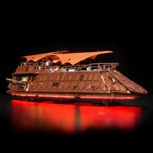 Jabba's Sail Barge - LED Light Set Compatible with 75397