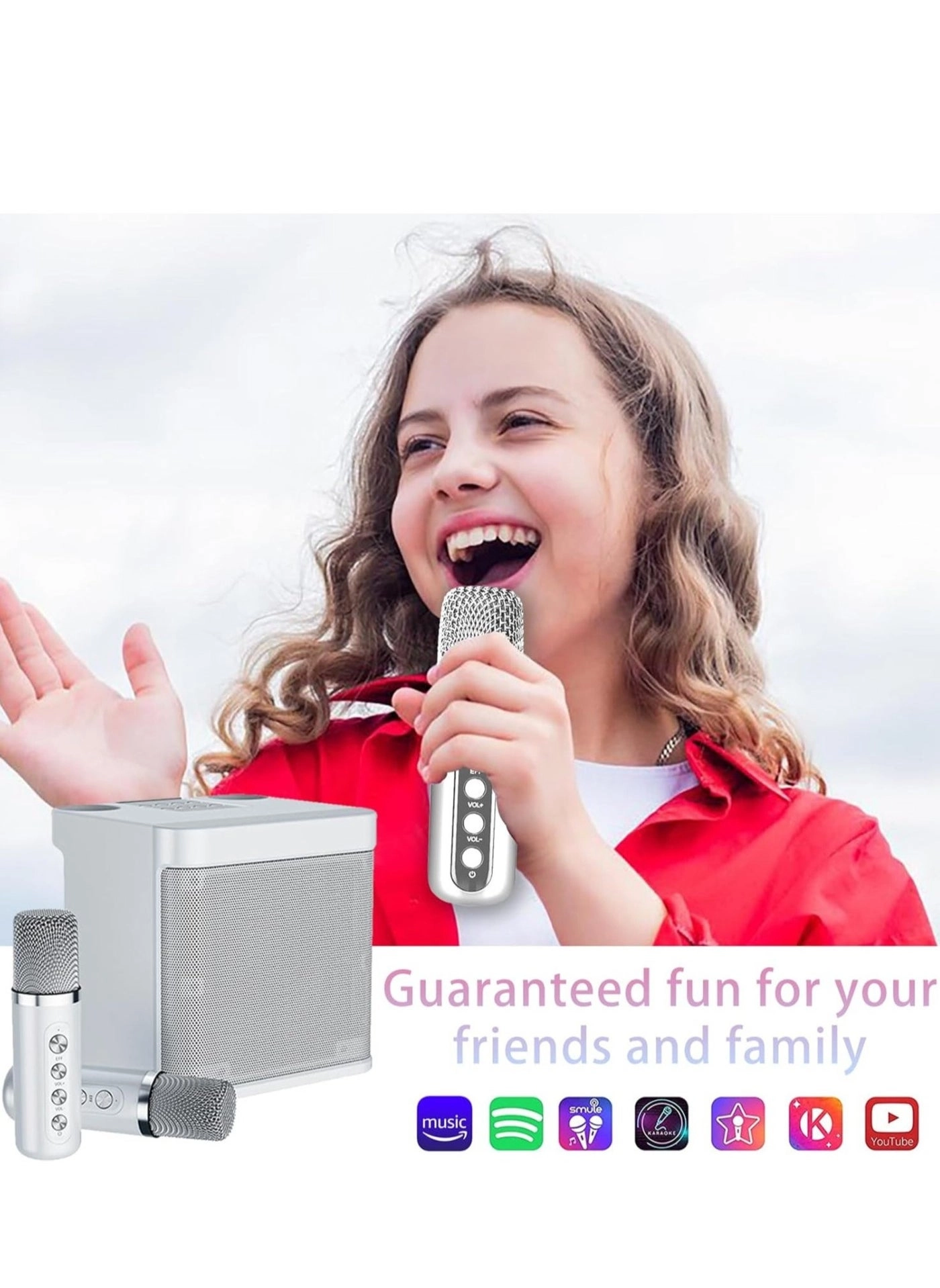 Karaoke Machine - 2 Wireless Microphones