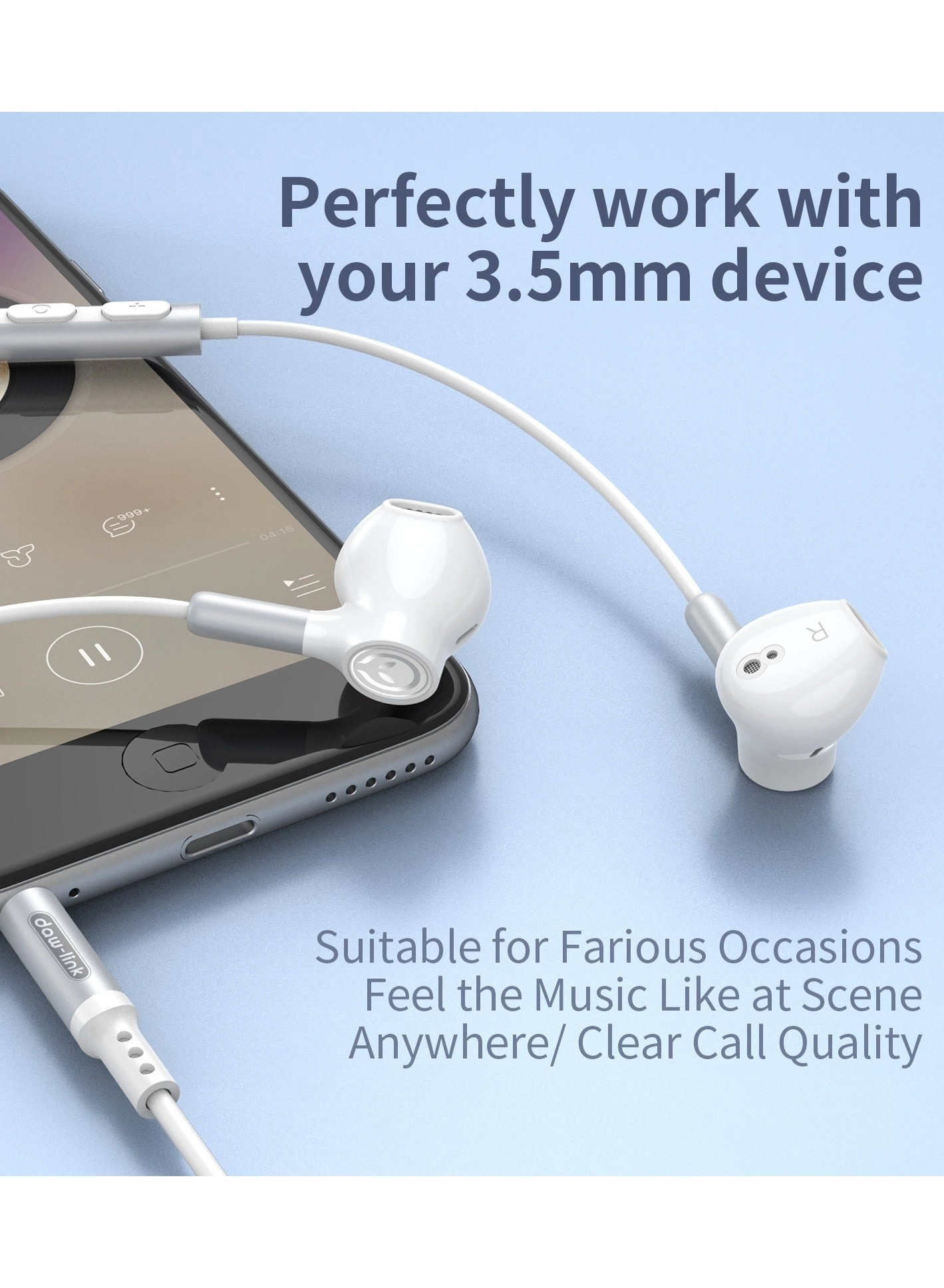 DL910 Wired Earphone