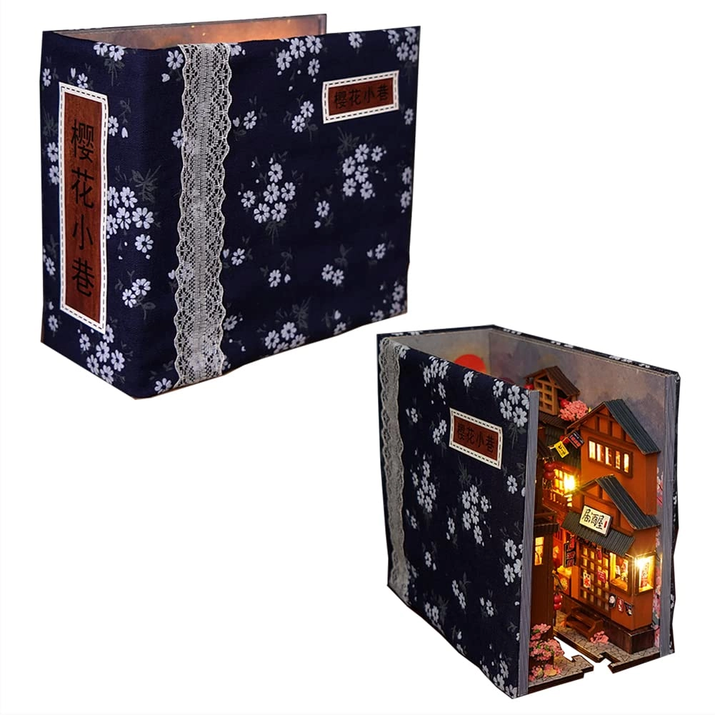 TOPBSFARNY 3D Wooden Book Stand Puzzle - 1：24