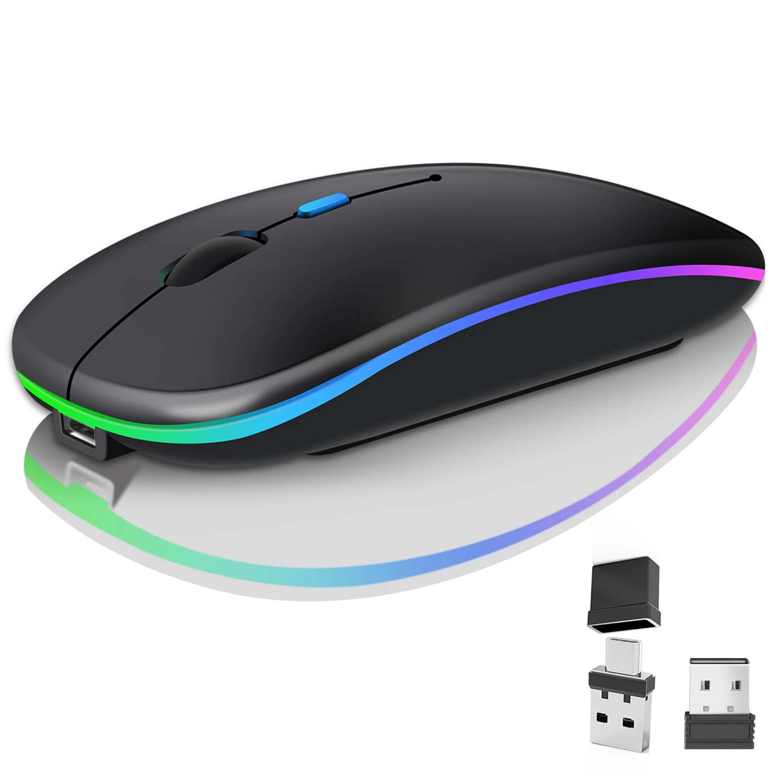 Vickey Wireless Bluetooth Mouse - USB