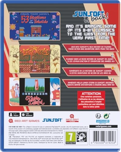 SUNSOFT is Back! Retro Game Selection